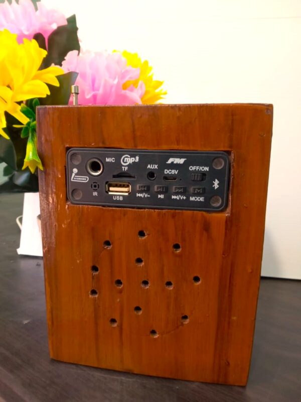 All In One Wooden Speaker - Image 3