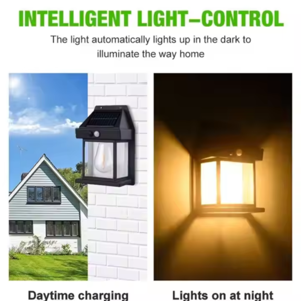 Solar Wall Light with Motion Sensor - Image 2