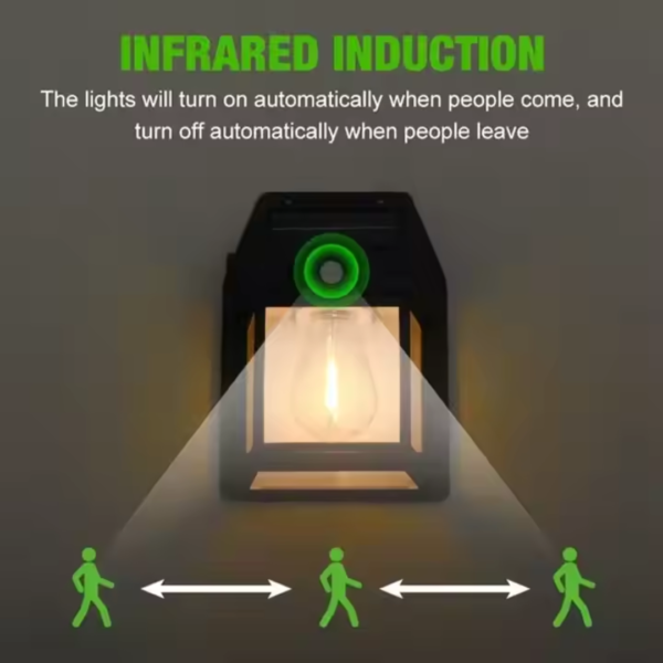 Solar Wall Light with Motion Sensor - Image 3